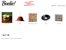 Tablet Screenshot of boelie.paspartout.com